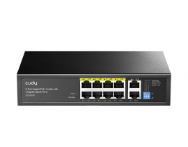 CUDY SWITCH GS1010P 10 PORTNO POE STIKALO