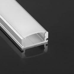 KOMPLET NADGRADNI LED ALU PROFIL A0717-3M / 3M