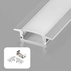 KOMPLET VGRADNI LED ALU PROFIL A0717C-3M / 3M