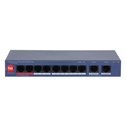 POLICEtech POE8E2G-110W 10 PORTNO POE STIKALO