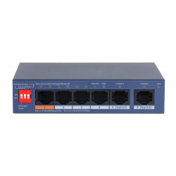 POLICEtech POE4E2G-60W 6 PORTNO POE STIKALO